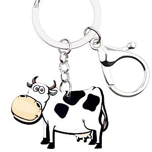 Acrylic Cow Key Chains Official Merch CL1211