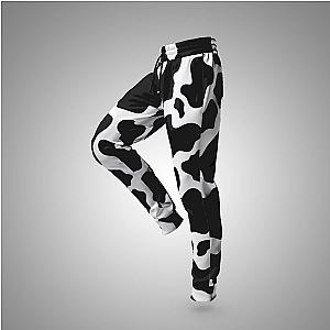 Holstein Cow Print Jogger Sweatpants Official Merch CL1211