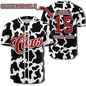 Personalized Cow Baseball Jersey Official Merch CL1211