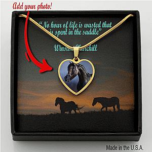 Personalized Horse Necklace Official Merch CL1211