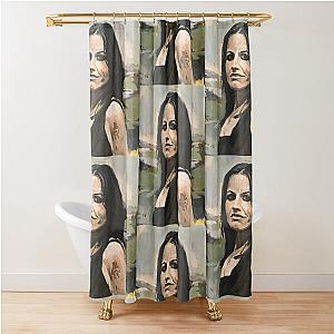 Dolores O'Riordan of the Cranberries 2 Shower Curtain