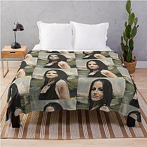 Dolores O'Riordan of the Cranberries 2 Throw Blanket