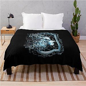 Linger in Melody - The Cranberries Lyric Tribute Throw Blanket