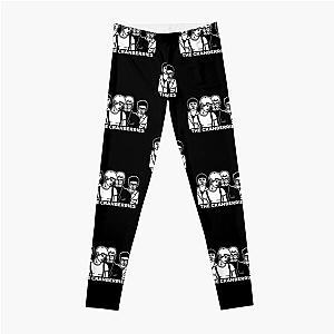 White Cartoon Art The Cranberries Band Leggings