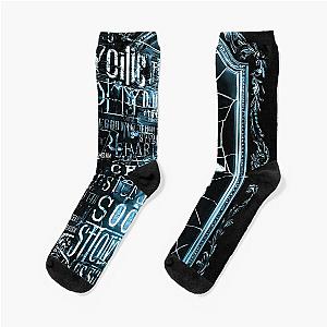 Linger in Melody - The Cranberries Lyric Tribute Socks