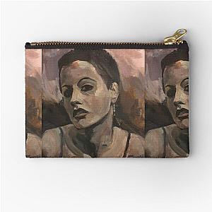 of Dolores O'Riordan of the Cranberries 3 Zipper Pouch