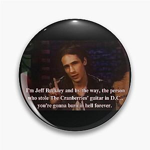 Jeff Buckley - The Cranberries Guitar Sticker Pin