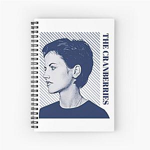 The Cranberries Retro Style Aesthetic Design Spiral Notebook