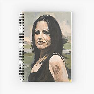 Dolores O'Riordan of the Cranberries 2 Spiral Notebook