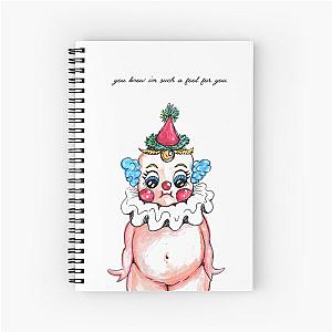 Sad  Clown Baby, Linger by The Cranberries Spiral Notebook