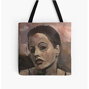 of Dolores O'Riordan of the Cranberries 3 All Over Print Tote Bag