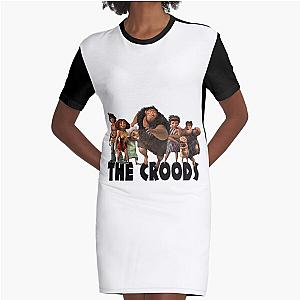 The Croods Family Graphic T-Shirt Dress