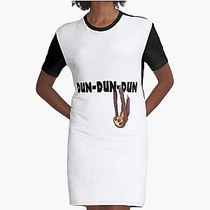 The Croods Sloth Belt "Dun-Dun-Dun" Graphic T-Shirt Dress