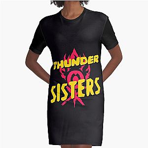 Thunder Sisters from the The Croods A New Age Graphic T-Shirt Dress