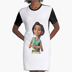 Dawn Betterman - The Croods A New Age Graphic T-Shirt Dress