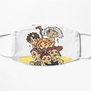 The Croods family chibi art Flat Mask