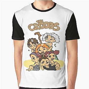 The Croods family chibi art Graphic T-Shirt