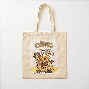 The Croods family chibi art Cotton Tote Bag