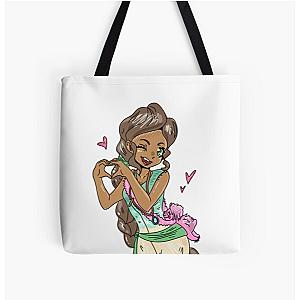 Dawn Betterman anime style (The Croods 2: A New Age) All Over Print Tote Bag