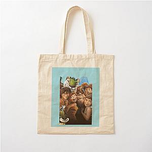 The Croods Family Cotton Tote Bag