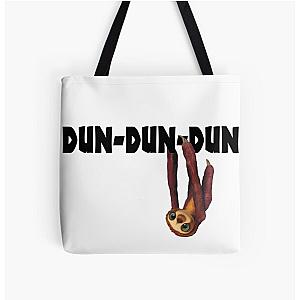 The Croods Sloth Belt "Dun-Dun-Dun" All Over Print Tote Bag