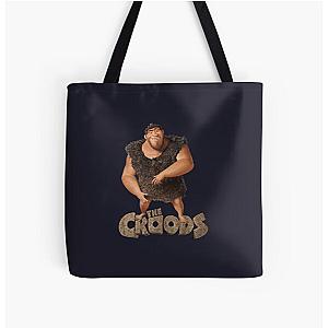 Grug from The Croods movie All Over Print Tote Bag