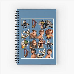 The Croods Characters Graphic Spiral Notebook