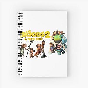 The croods a new age movie fanart Spiral Notebook