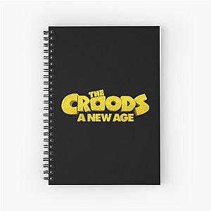 The croods - A new age logo Spiral Notebook