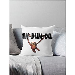 The Croods Sloth "Belt" Dun-Dun-Dun! Throw Pillow