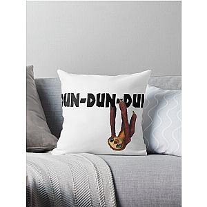 The Croods Sloth Belt "Dun-Dun-Dun" Throw Pillow