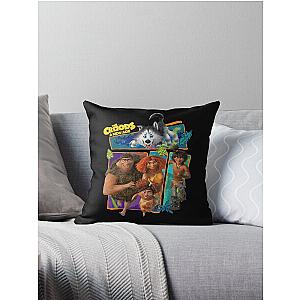 The Croods 2 Group Throw Pillow