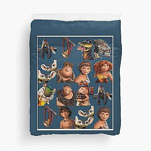 The Croods Characters Duvet Cover