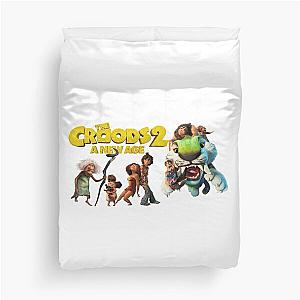 The croods a new age movie fanart Duvet Cover