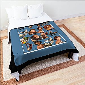 The Croods Characters Graphic Comforter