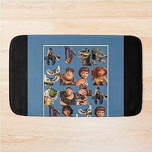 The Croods Characters Graphic Bath Mat