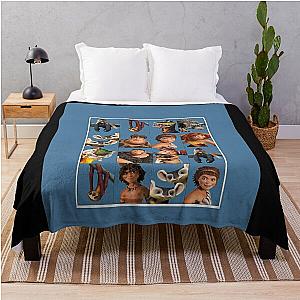 The Croods Characters Graphic Throw Blanket