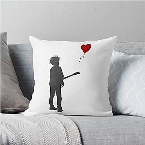 ROBERT THE CURE SMITH X BANKSY Throw Pillow