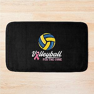 Volleyball For The Cure Sports Game Volleyball  Bath Mat