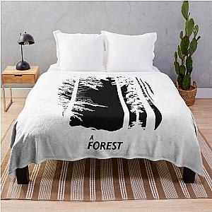 The Cure A Forest reverse Throw Blanket