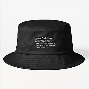 Friday I'm In Love by The Cure Black Bucket Hat