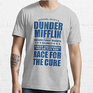 Dunder Mifflin Rabies Awareness Race for the Cure Essential T-Shirt