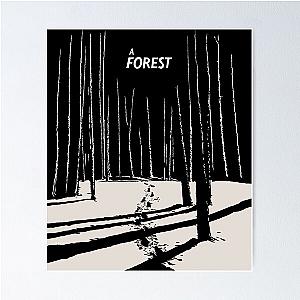 The Cure A Forest winter Poster