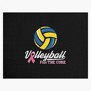Volleyball For The Cure Sports Game Volleyball  Jigsaw Puzzle