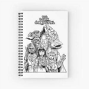 The Dark Crystal - Gelflings, Skeksis, and Mystics Spiral Notebook