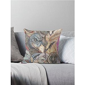 The Dark Crystal Skeksis  Throw Pillow