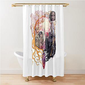 resistance The Dark Crystal Wide Resistance Universe Shower Curtain