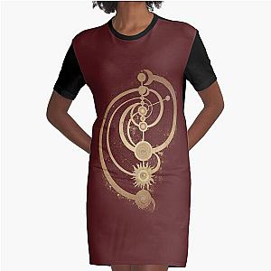 The Dark Crystal Master Time Symbol Graphic T-Shirt Dress