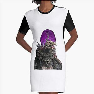 Emperror Of The Dark Crystal Wide Resistance Universe Graphic T-Shirt Dress