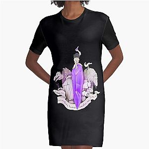 Gelfling Jen Skeksis and Mystics The Dark Crystal Wide Resistance Universe Graphic T-Shirt Dress